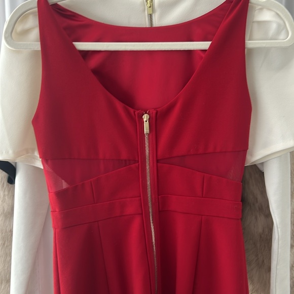 Guess by Marciano Red Midi Dress - Picture 1 of 5